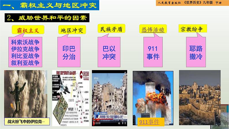 人教统编版九年级历史下册第21课 冷战后的世界格局(同步教学课件)06
