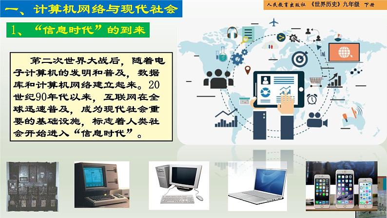 人教统编版九年级历史下册第22课 不断发展的现代社会(同步教学课件)第5页