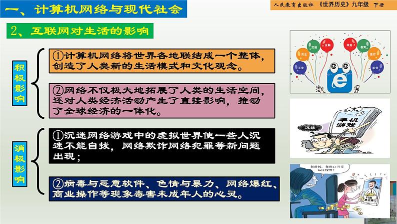 人教统编版九年级历史下册第22课 不断发展的现代社会(同步教学课件)第8页