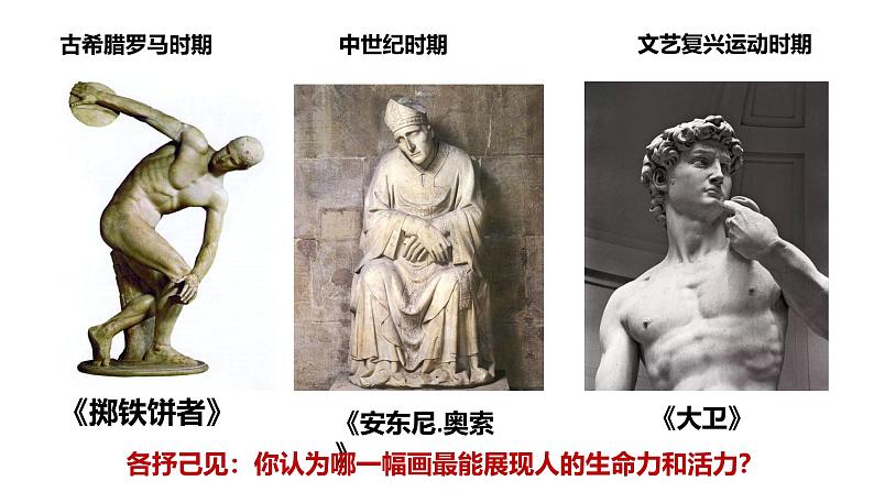 部编版历史九年级上册第五单元 第十四课文艺复兴运动【课件】第1页