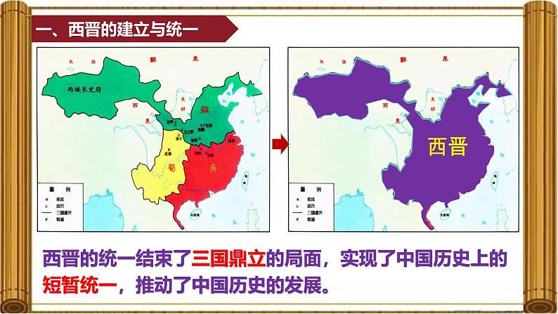 统编版(2024)七年级历史上册第17课《西晋的短暂统一和北方各族的内迁》课件第5页