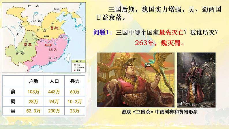 初中 历史 人教版(2024) 七年级上册第17课 西晋的短暂统一和北方各族的内迁 课件第3页