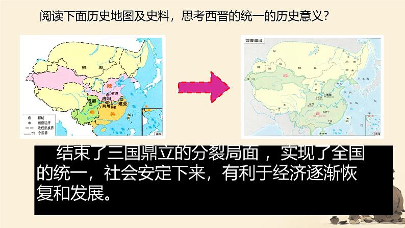 初中 历史 人教版(2024) 七年级上册第17课 西晋的短暂统一和北方各族的内迁 课件第7页