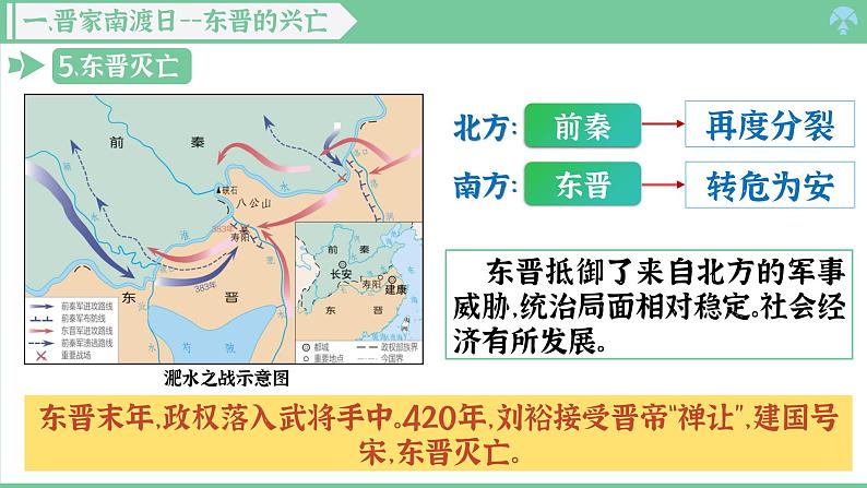 「2024新教材课件」部编版七年级上册历史 第18课 东晋南朝政治和江南地区的开发08
