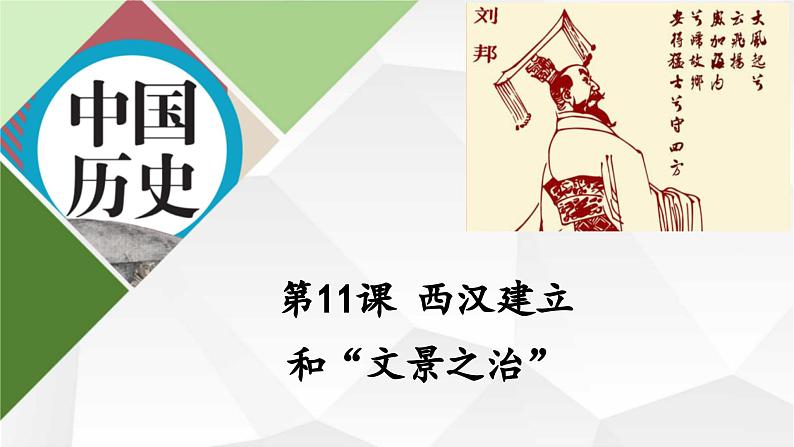第11课西汉建立和“文景之治”(课件PPT版)第2页