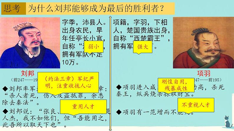 初中 历史 人教版(2024) 七年级上册第11课 西汉建立和“文景之治” 课件第7页