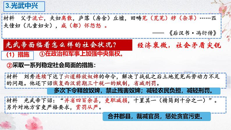 初中 历史 人教版(2024) 七年级上册第13课 东汉的兴衰 课件第8页