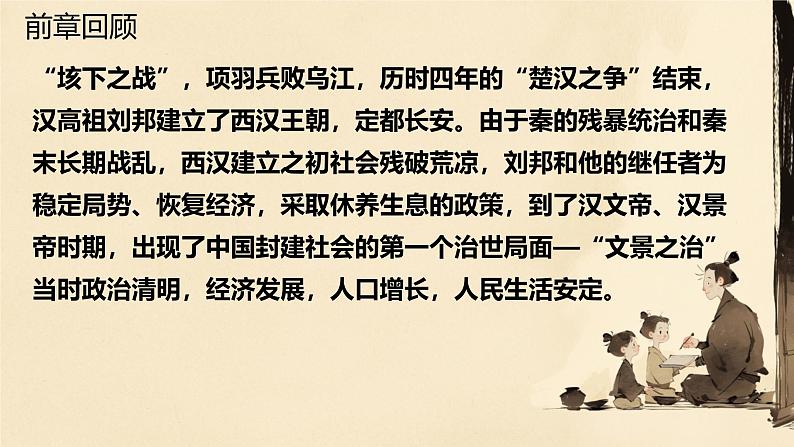 初中 历史 人教版(2024) 七年级上册第12课 大一统王朝的巩固 课件第1页