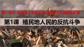 人教版（2024）九年级下册第1课 殖民地人民的反抗斗争教学ppt课件