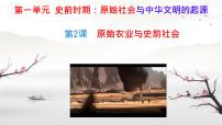 初中历史人教版（2024）七年级上册（2024）第2课 原始农业与史前社会优质ppt课件