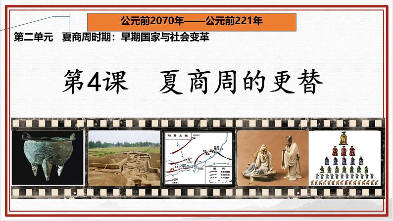 初中 历史 人教版(2024) 七年级上册第4课 夏商西周王朝的更替 课件第2页