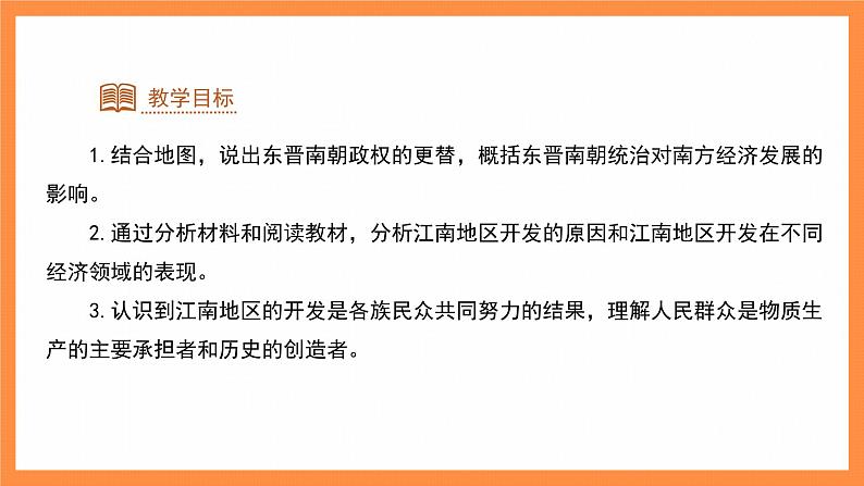 七年级上册历史人教版(2024)18 东晋南朝政治和江南地区的开发 课件第2页