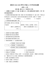 河北省廊坊市2024-2025学年上学期八年级11月月考历史试题(含答案)