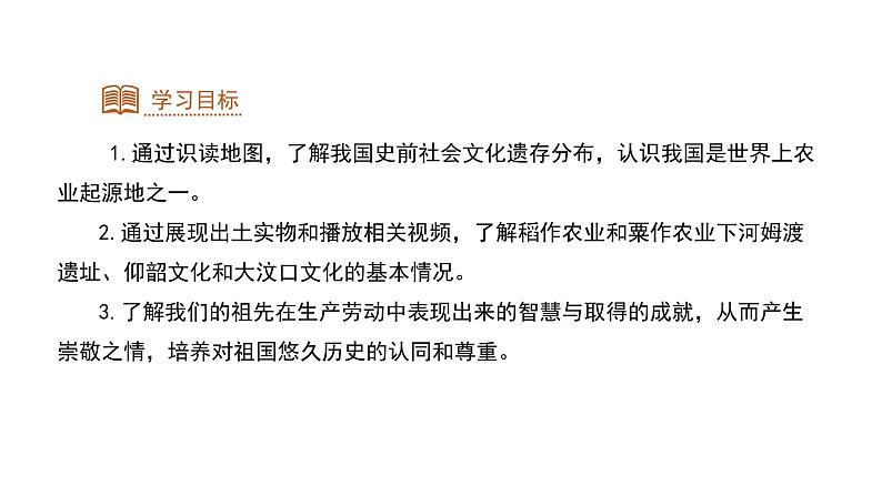 七年级上册历史人教版(2024)2 原始农业与史前社会 课件第2页