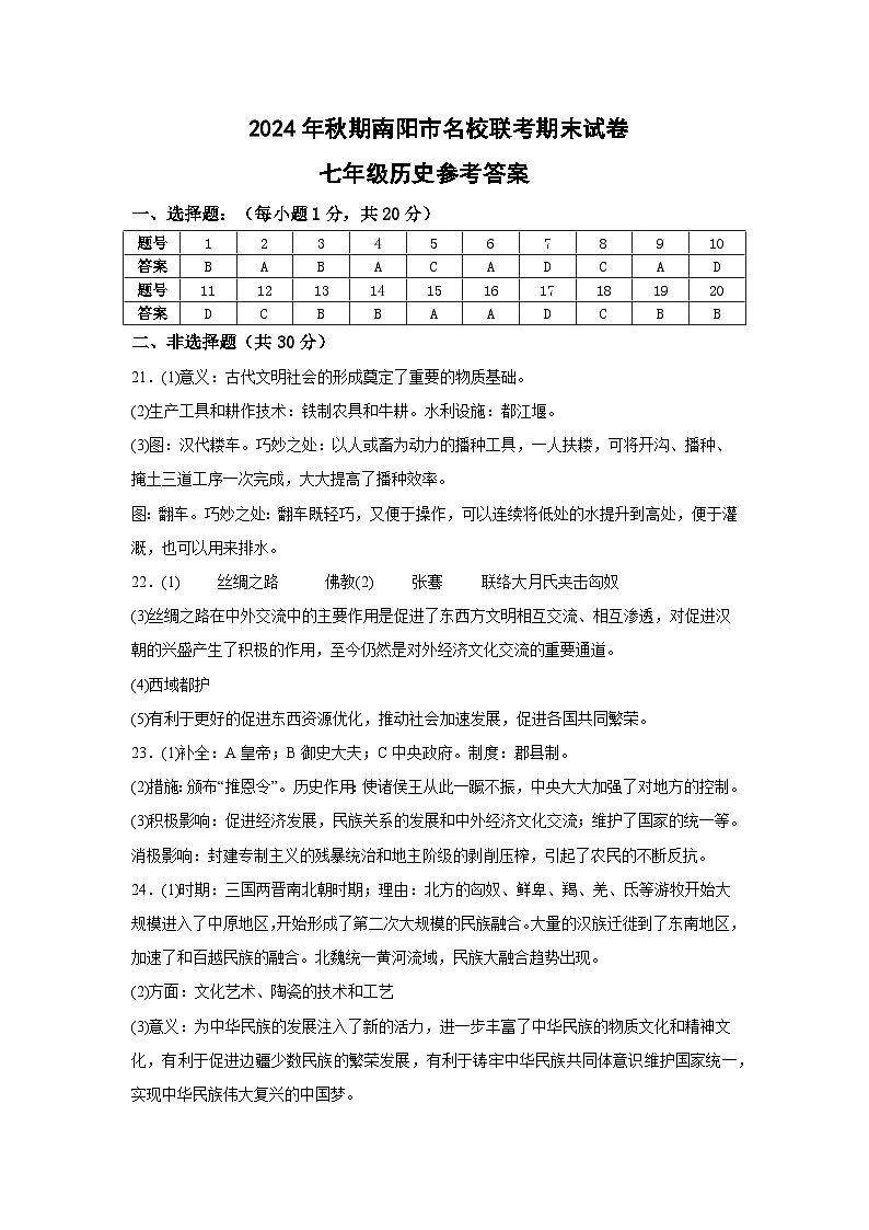 答案第1页