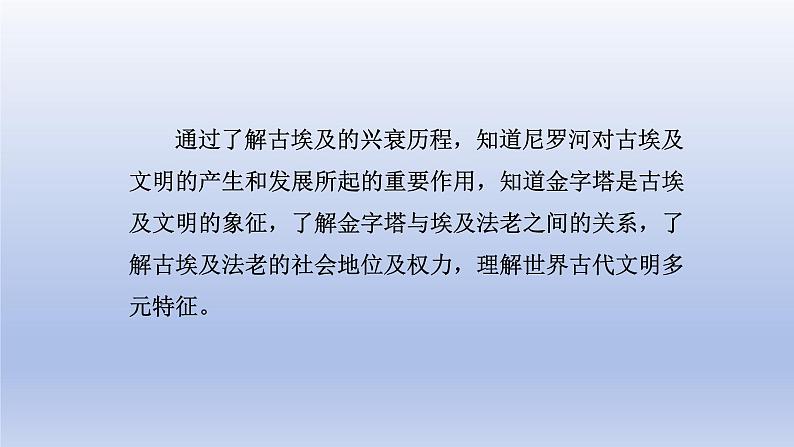 2024九年级历史上册第一单元古代亚非文明第1课古代埃及课件(人教版)第2页