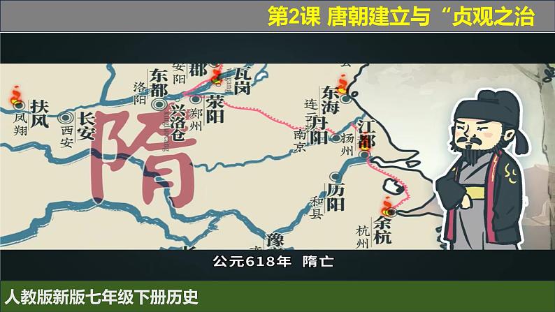 人教版(2024)7下历史第2课《唐朝建立与“贞观之治”》课件第8页