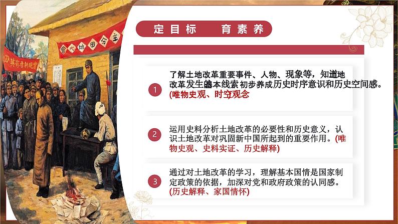 第3课 土地改革(教学课件)第3页