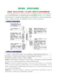 （講義）專題20 走向近代（含答案） 2024年中考歷史一輪復(fù)習(xí)講練測（全國通用）