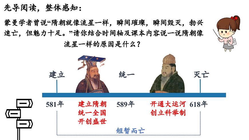 統(tǒng)編版七年級下冊第一課隋朝的統(tǒng)一與滅亡第5頁