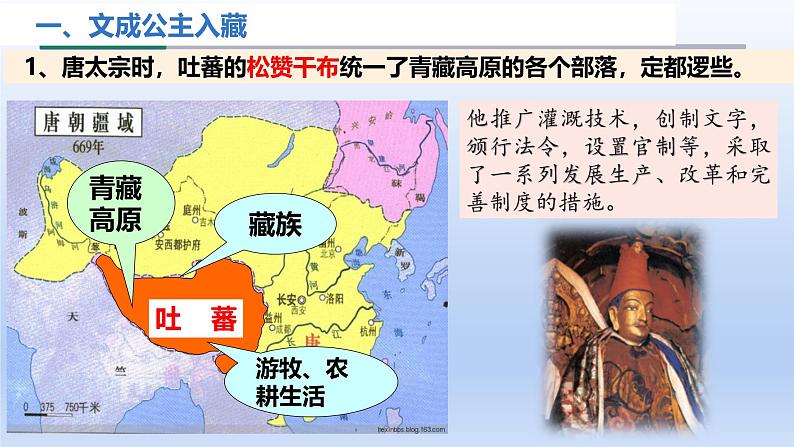 人教统编2024年版七年级历史下册第5课 隋唐时期的民族交往与交融课件(教学课件)第6页