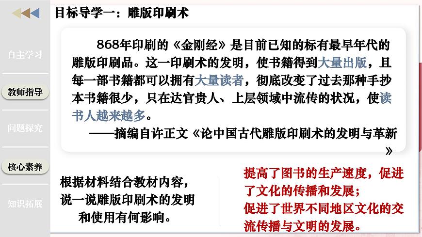 第7課 隋唐時(shí)期的科技與文化第8頁