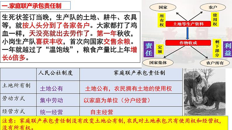 人教版初中历史八年级下册 第8课 经济体制改革-精讲优质课件(核心素养提升版)第8页