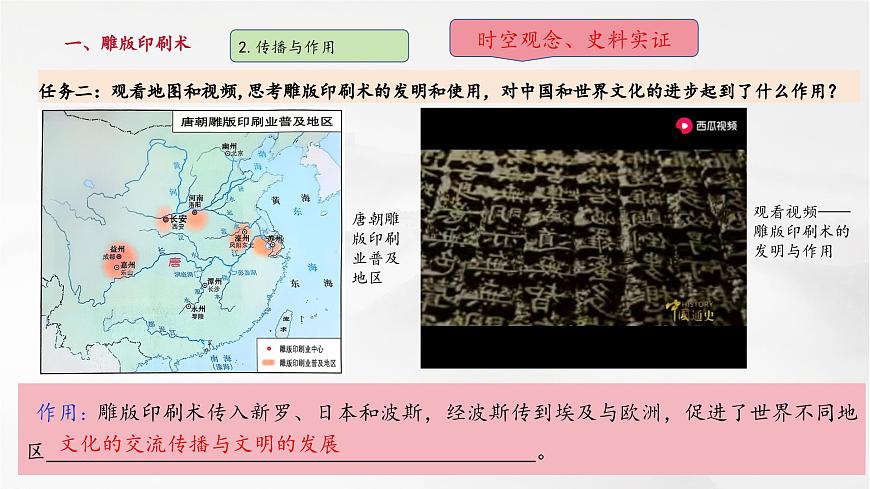 第7課 隋唐時(shí)期的科技與文化（課件+視頻）第6頁