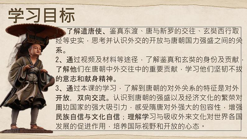 初中 历史 人教版(2024) 七年级下册(2024) 第6课 隋唐时期的中外文化交流 课件第4页