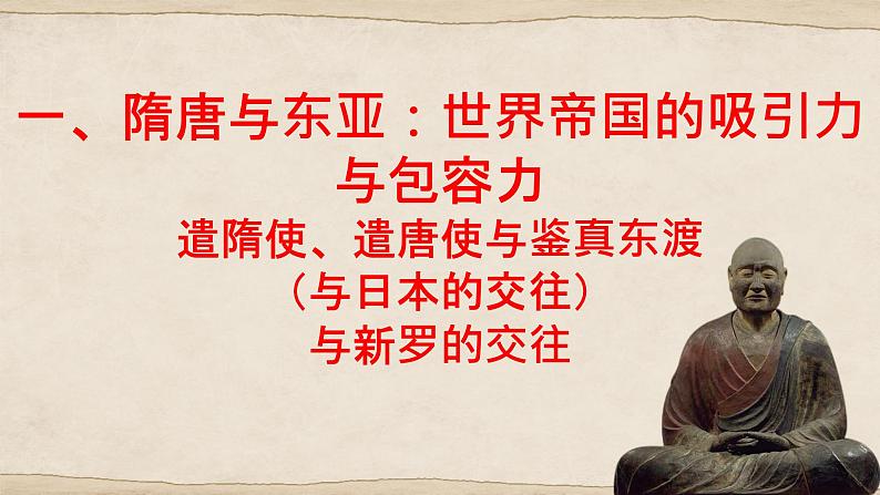 初中 历史 人教版(2024) 七年级下册(2024) 第6课 隋唐时期的中外文化交流 课件第5页