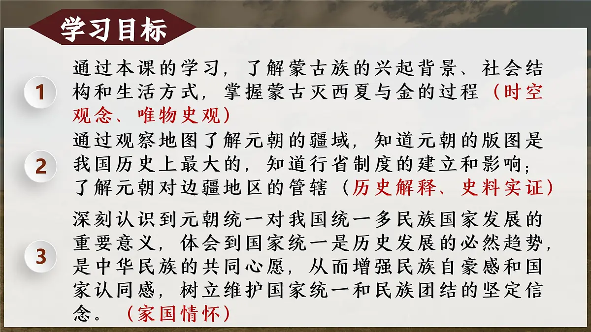 新人教版初中历史七年级下册 第11课 元朝的统一(课件)第3页