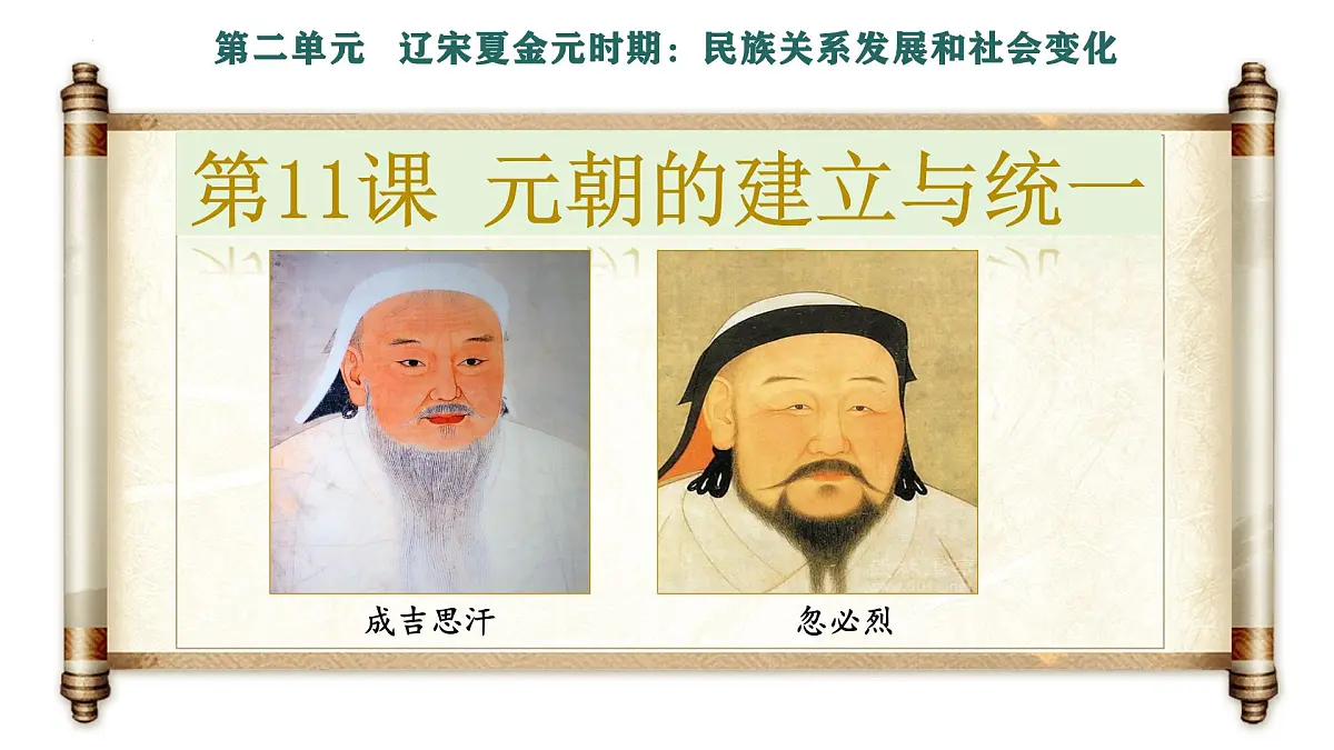 2.11 元朝的建立与统一 课件 2025学年统编版七年级历史下册第3页