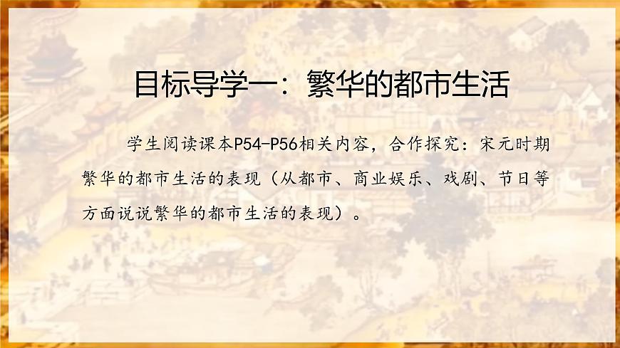 初中  歷史  人教版（2024）  七年級(jí)下冊(cè)第12課 宋元時(shí)期的都市和文化 課件第4頁(yè)