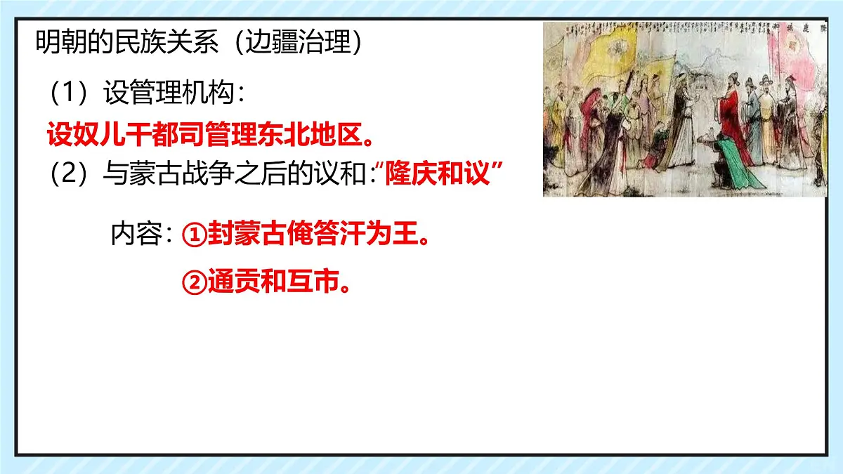 第三单元 明清时期(统一多民族封建国家的巩固和发展) 单元复习 课件 2024-2025学年统编版七年级历史下册第4页