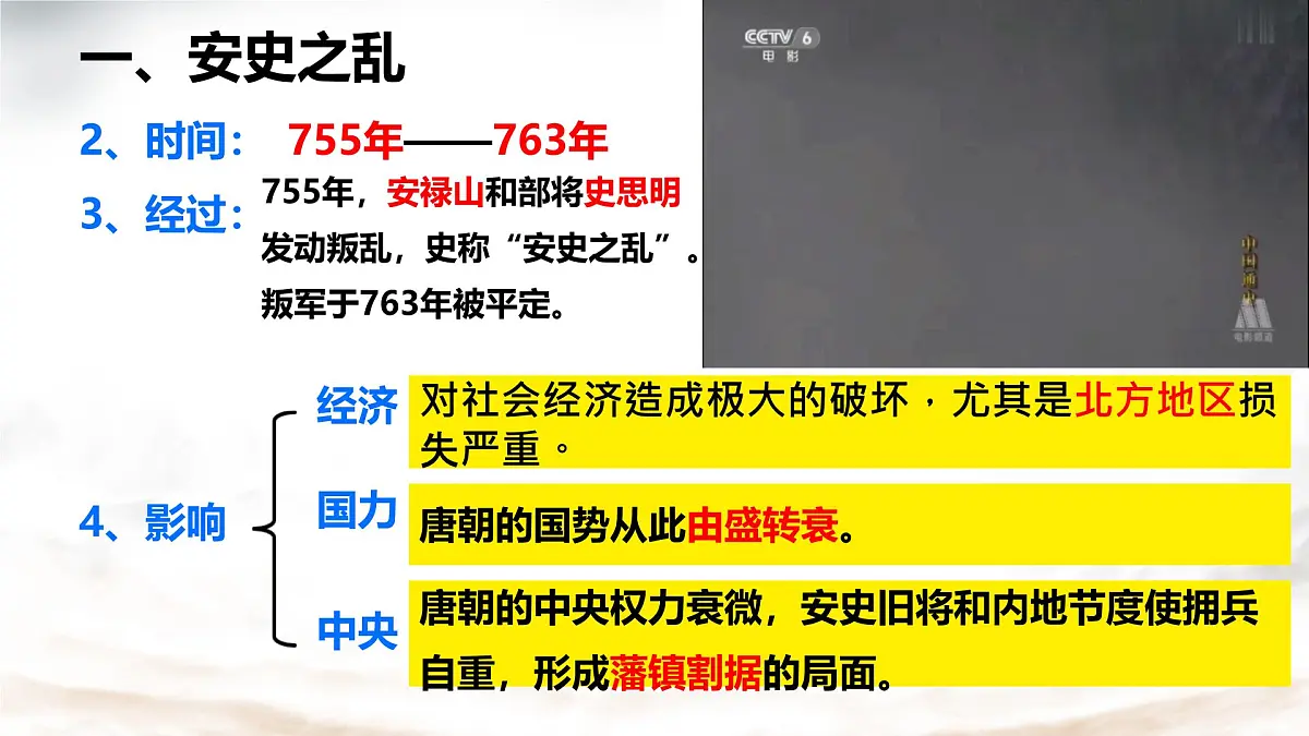 初中 历史 人教版(2024) 七年级下册(2024) 第4课 安史之乱与唐朝衰亡 课件第5页
