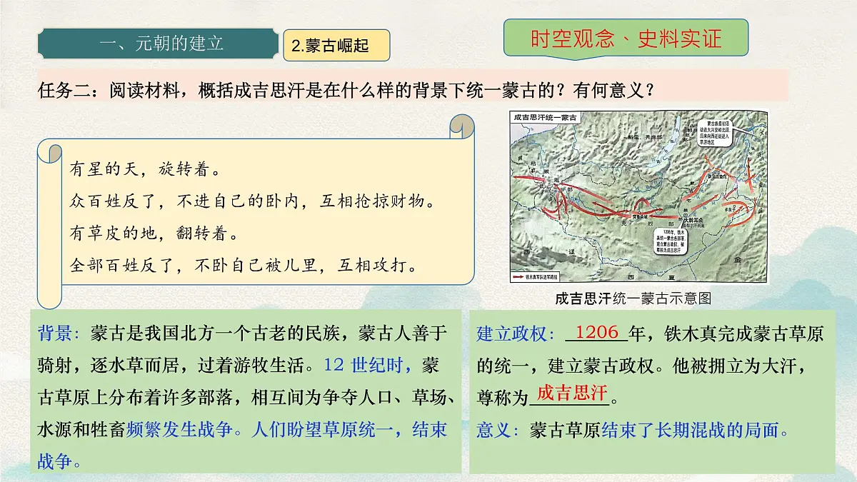 第11课 元朝的建立与统一(课件+视频)2025学年七年级历史下册(统编版2024)第6页