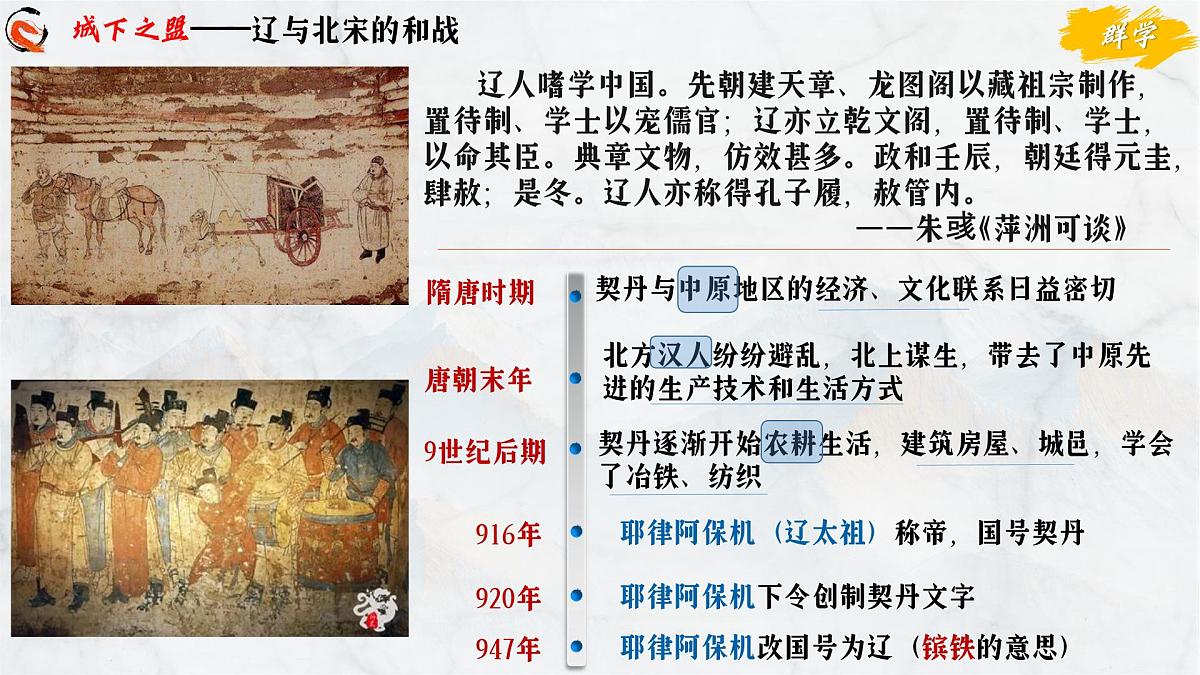 第9课 辽、西夏与北宋并立(课件)2025学年七年级历史下册(部编版2024)第7页