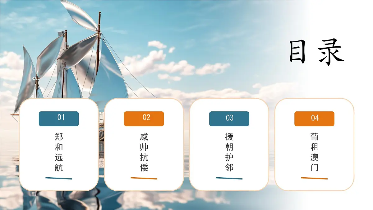 初中 历史 人教版(2024) 七年级下册(2024)第16课 明朝的对外关系 课件第4页