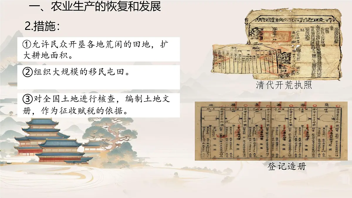 初中 历史 人教版(2024) 七年级下册(2024)第20课明清时期社会经济的发展 课件第4页
