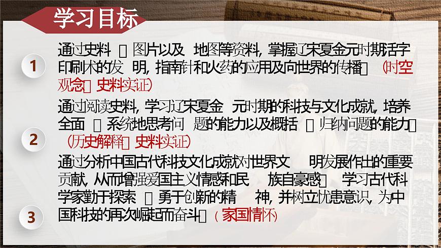 第14課 遼宋夏金元時期的科技與文化(課件)第3頁