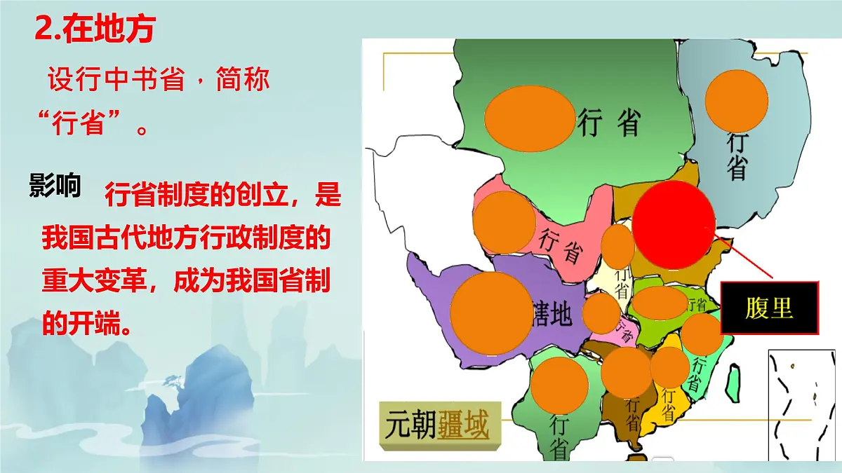 初中 历史 人教版(2024) 七年级下册(2024) 第二单元第11课 元朝的统一 课件第6页