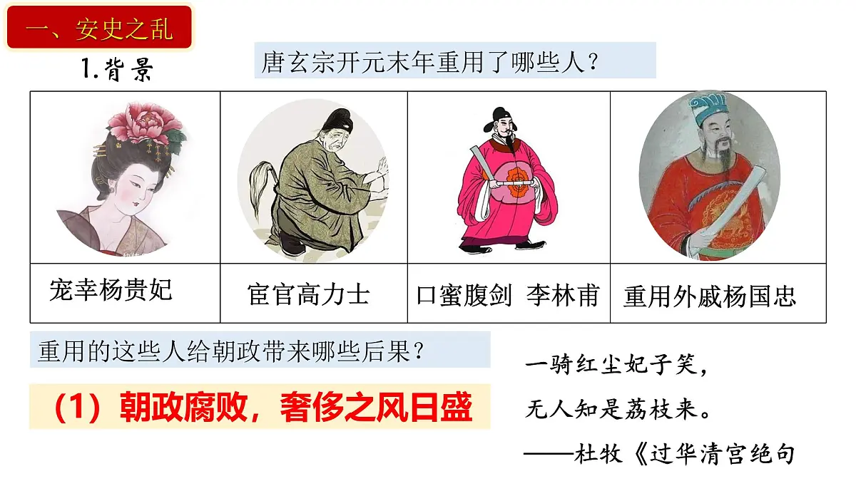 1.4 安史之乱与唐朝衰亡 课件 2024-2025学年统编版七年级历史下册第6页