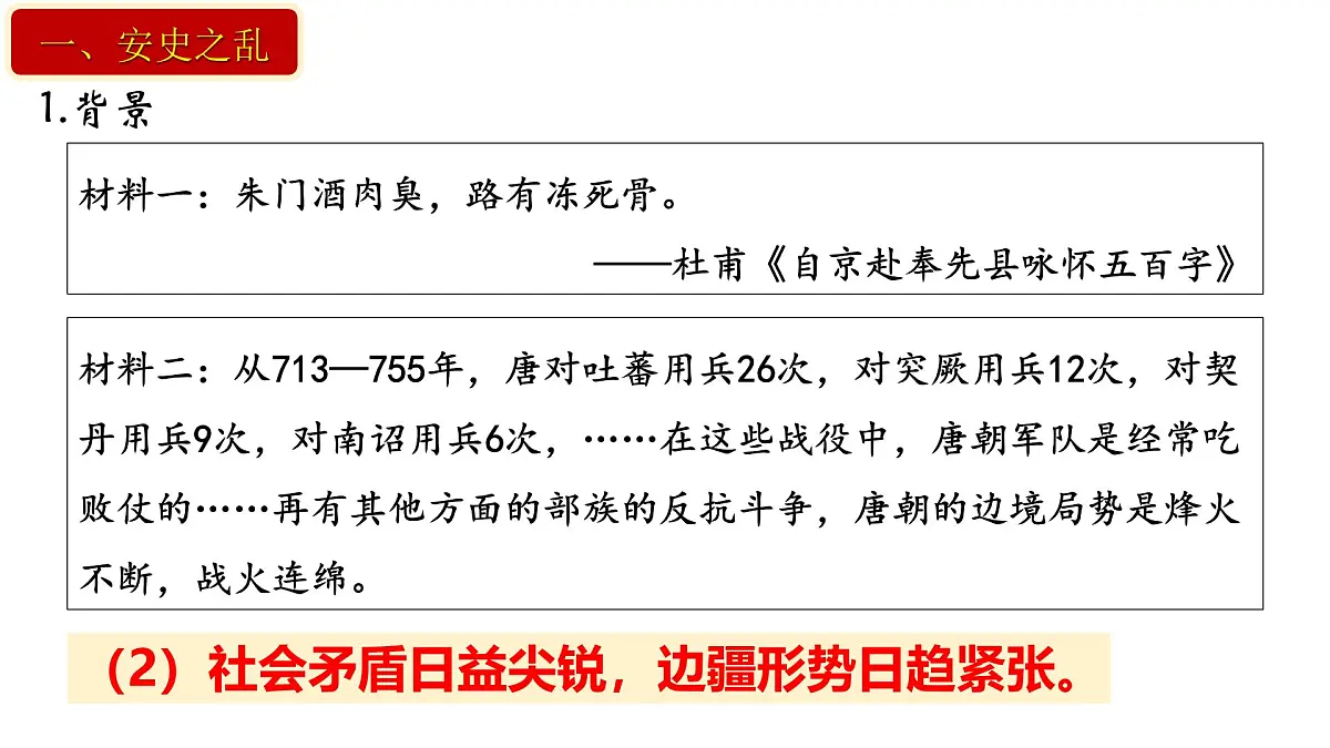 1.4 安史之乱与唐朝衰亡 课件 2024-2025学年统编版七年级历史下册第7页