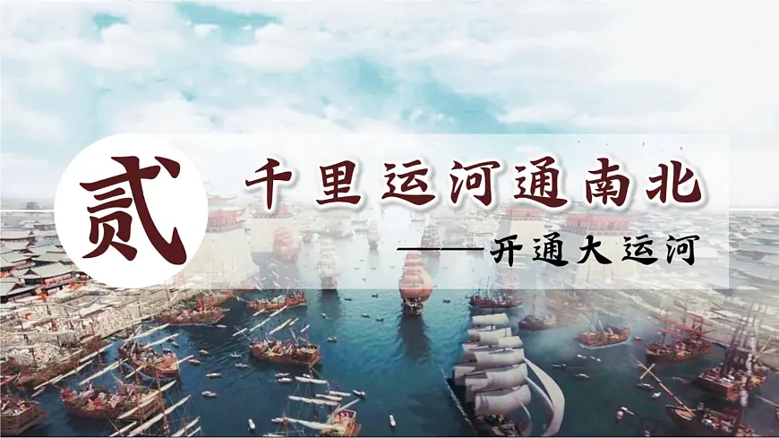 初中 历史 人教版(2024) 七年级下册(2024)第1课 隋朝统一与灭亡 课件第7页