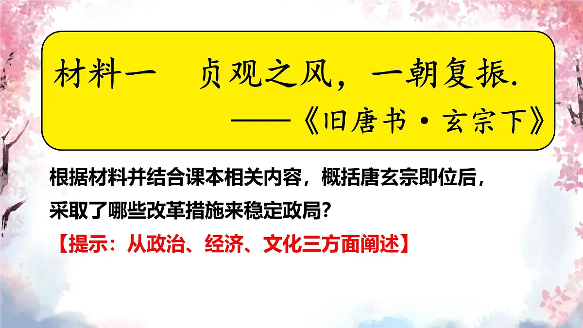 初中 历史 人教版(2024) 七年级下册(2024)第3课 开元盛世 课件第7页
