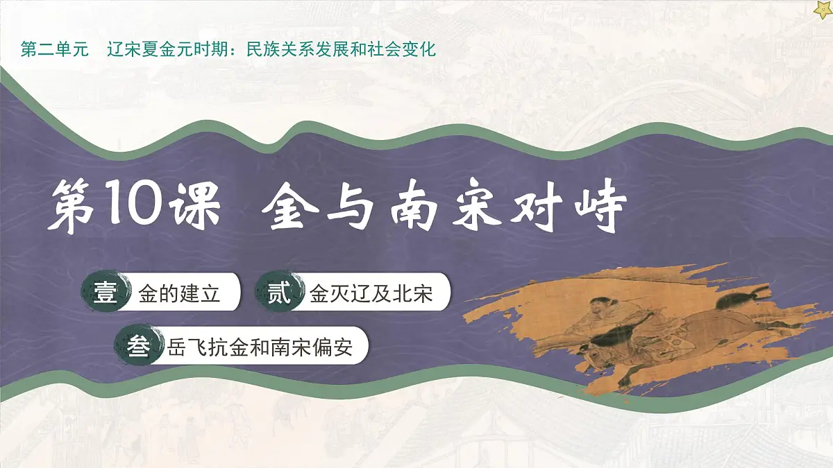 新统编版历史七下 2-10《金与南宋对峙》 课件第4页