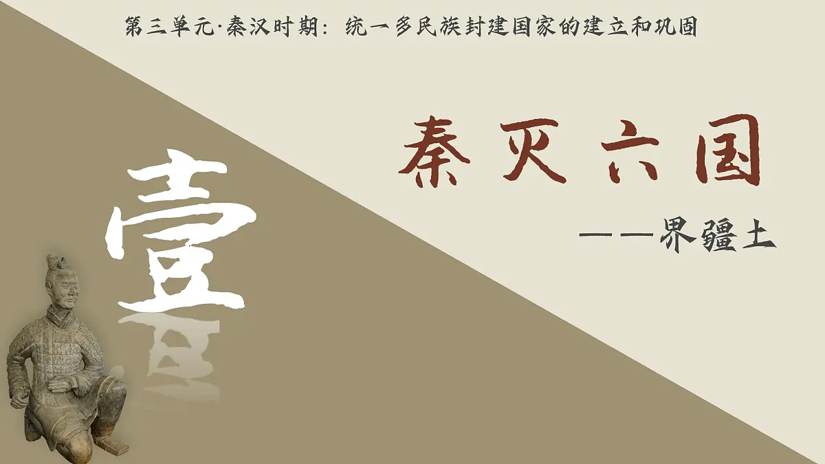 新统编版历史七上 3-9《秦统一中国》课件第3页