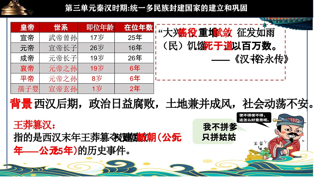 新统编版历史七上 3-13《东汉的兴衰》课件第5页