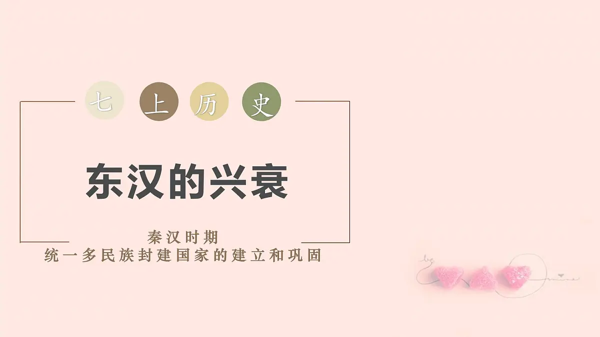 新统编版历史七上 3-13《东汉的兴衰》-课件第1页