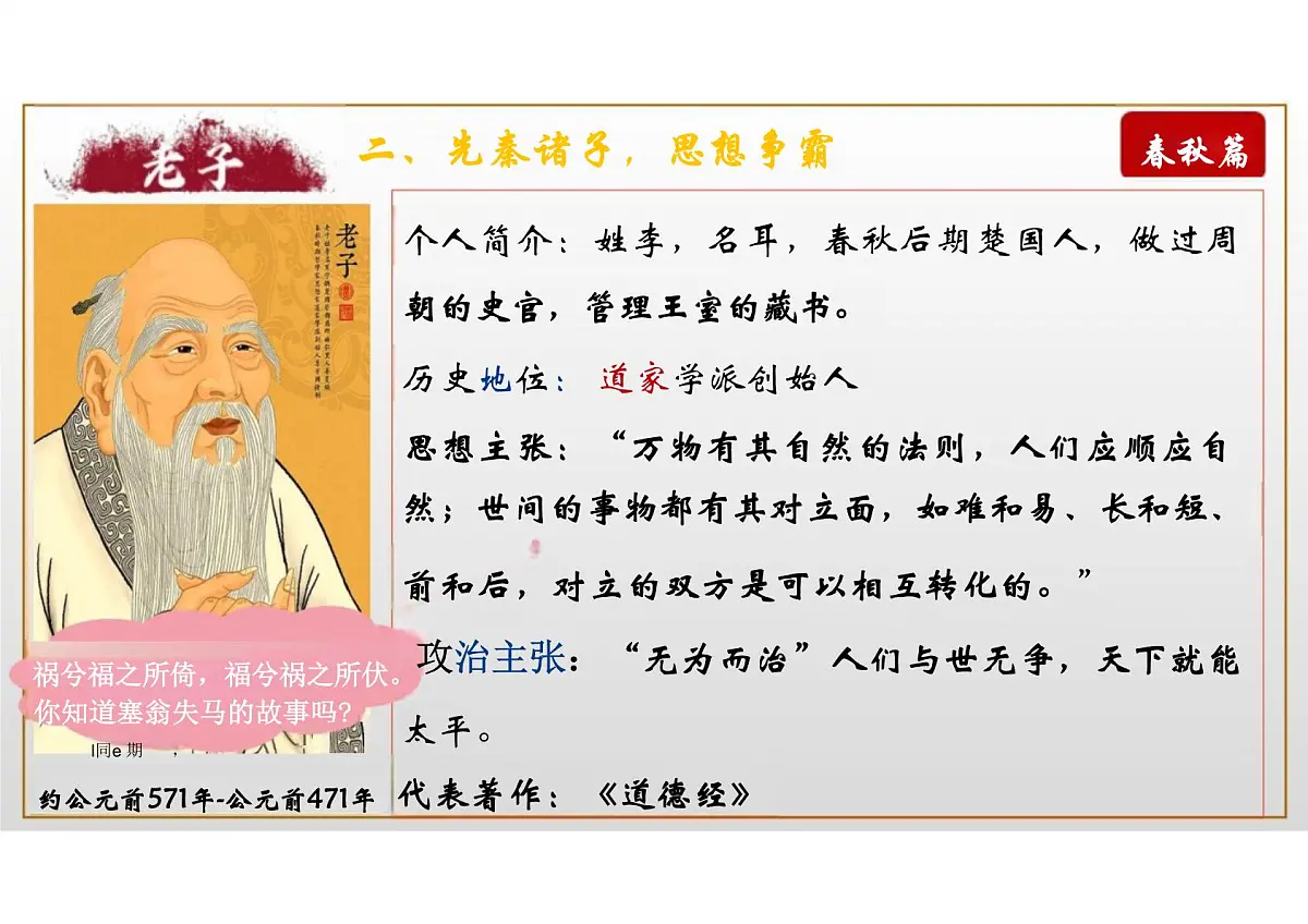 第7课 百家争鸣 课件 2024-2025学年统编版七年级历史上册第7页